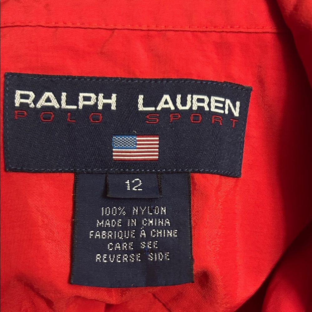 Ralph Lauren Polo Sport Quarter Zip Blouse - Picture 4 of 4